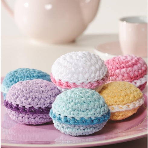 Lily Sugar 'N Cream The Original Solid Yarn, 2.5oz, Medium 4 Gauge, 100% Cotton - Light Blue - Machine Wash & Dry......