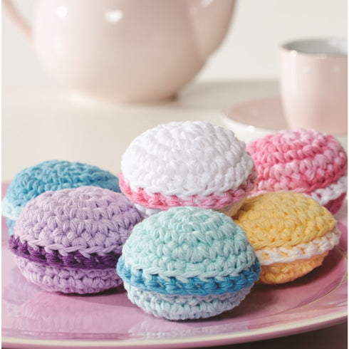 Lily Sugar 'N Cream The Original Solid Yarn, 2.5oz, Medium 4 Gauge, 100% Cotton - Violet - Machine Wash & Dry......