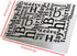 Happy Birthday Plastic Embossing Folder for Card Making, Journaling,Scrapbooking DIY Album Paper Crafts...