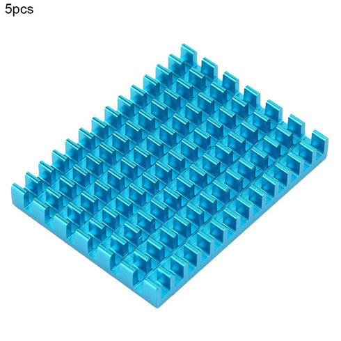 5PCS Aluminum Heatsink Cooling Fin Circuit Board Cooling Fin HeatSink Cooler Chip Heat Sink 40×30×5mm...