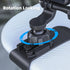 SUREWO Car Sun Visor Mount, Quick Clip Sun Visor Mount with Universal Ball J Hook Compatible with GoPro Hero 12 11 10 9 8 7 6 5 Black,DJI Osmo Act...