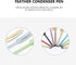 Hemobllo 10 Pcs Feather Stylus Pens - Touch Screen Capacitive Stylus Colorful Feather Stylus Capacitive Stylus Pen Universal Stylus for Capacitive...