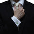 Green Christmas Tree Shaped Cufflinks...