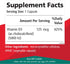 Pure Essence Labs Vitamin D - 5000 IU of Vitamin D from 100% Pure Cholecalciferol - 30 Vegetarian Capsules...