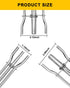 Hydraulic Seal Installation Tools, Hydraulic Cylinder Piston Repair Seal Kit, U-Cup Rod Seal Installation Tool Kits Upgraded Seal Twistor Install ...
