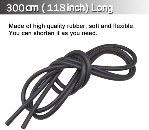 Universal Windshield Washer Nozzle Fluid Hose Kit 3 Meters with 12 Pcs Hose Connectors Suitable for Most of Car Washer Fluid Tubing...