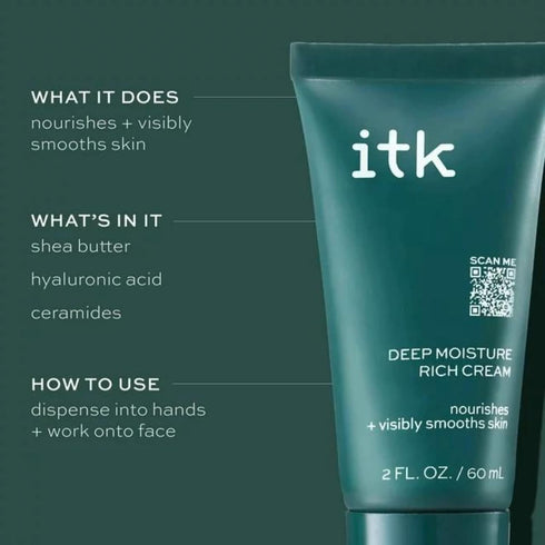 Deep Moisture Rich Face Cream for Dry Skin with Shea Butter 2 Fl Oz...