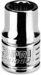 Capri Tools 3/8 in. Shallow Socket, 3/8 in. Drive, 12-point, SAE...