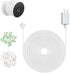 26FT 1 Pack Power Adapter and Cable for Google Nest Cam (Battery) Outdoor or Indoor, Weatherproof Charging Power Cord and Charger for Nest Camera ...