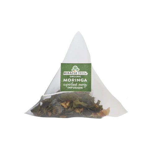 Miracle Tree's Moringa Energy Tea - Vanilla Oolong Grape | Super Caffeinated Blend | Healthy Coffee Alternative, Perfect for Focus | Organic Certi...