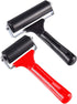 2 Pcs/2 Sizes Hard Rubber Brayer Roller for Printmaking/Crafts/Stamping Gluing, TuNan Brayer Ink Roller Anti-Skid Tape Construction Tool - 3.8" & ...
