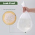 Jaoul 1.2 Gallon Trash Bags, Unscented Strong Small Trash Bags Bathroom, Small Garbage Bags for Bathroom Can, White Trash Can Liners 100 Count...