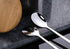 3PCS Mixing Spoons for Coffee, Dessert, Ice Cream, Milkshake, Stainless Steel Iced Teaspoon with Ceramic Handle Tablespoons Espresso Cocktail Stir...