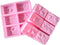 2pcs Rectangle Bee Pattern Soap Molds, Silicone Honeycomb Molds Beehive Cake Baking Mold for Homemade Craft...