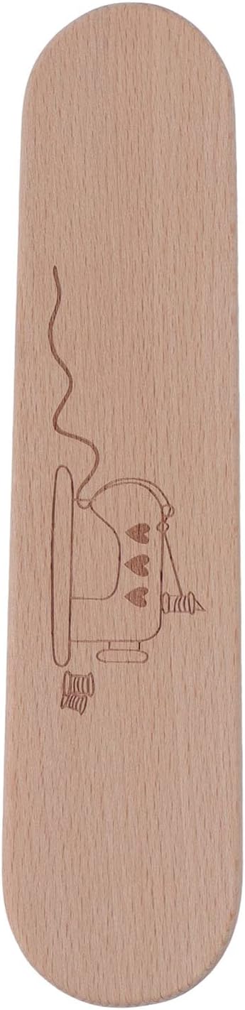 Professional Hardwood Tailors Clapper, Quilters Pressing and Seam Flattening Tool with Ironing Cloth for Creating Crisp Flat Seems Sewing Quilting...