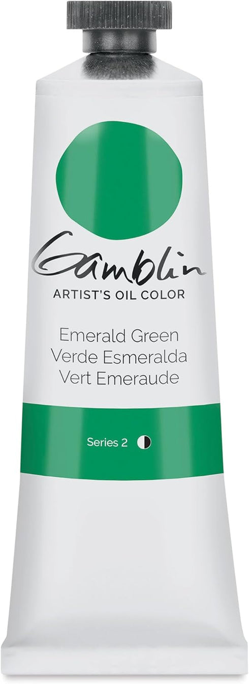Gamblin Emerald Green Artist Oil 37Ml...