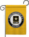 Breeze Decor Proud Grandparent Soldier Garden Flag Armed Forces Army Rangers United State American Military Veteran Retire Official House Decorati...