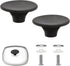 Replacement Pot Lid Top Knob 2 Pcs Universal Kitchen Cookware Lid Replacement Knob Bakelite Kitchen Pot Lid Handle Heat Resistant for Casserole Ke...