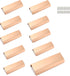 10PCS Mount Finger Edge Pull Handles Gold Aluminum Hidden Concealed Tab Pulls for Home Kitchen Door Drawer Cabinet Knobs Wardrobe, 80mm/3.2"...
