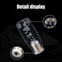 1 PC Crystal Gear Stick Shifter Knob, Transparent Bubble Gear Shifter Multicolor Gradient LED Shift Knob, Universal Cool Shift Head Car Interior A...