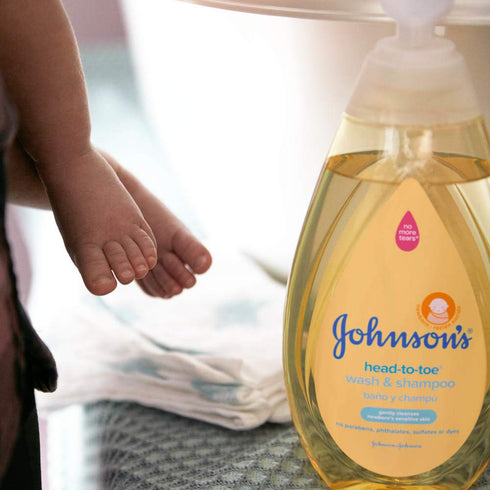 Johnsons Head-to-toe Tearless Gentle Baby Wash & Shampoo, 1.7 Fl. Oz, 1.70 Oz...