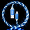 USB A to Micro USB Android Phone Charger Cable Fast Charging High Data Speed Visible Light Up LED Current Flowing to be a Night Light Compatible w...