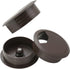 5 Pcs 2 Inch Desk Grommet, Wire Cable Cord Hole Cover Grommet Cable Cord Organizer for Home, Office, Coffee Brown...