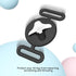 Airtag Cat Collar Silicone Holder Case, Air tag Cat Collar Holder Compatible with Airtag GPS Tracker for Cat Dog Pet, Waterproof and Lightweight (...