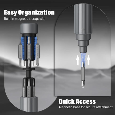 Fathers Day Dad Gifts Men Tool Mini Precision Screwdriver Set Women Christmas Stocking Stuffers 22 Multi-Bit Magnetic EDC Small Repair Tool Kit fo...