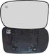 Driver Left Side Heated Mirror Glass Wiht Backing Plate Compatible with Chrysler 200 300,2011-2021 Dodge Charger Replace 68101147AA...