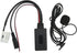 Audio Cable, Bluetooth AUX Music Interface Adapter Audio Cable Qiilu Bluetooth Aux in Cable with Microphone Replacement for Benz W169 W245 W203 W2...