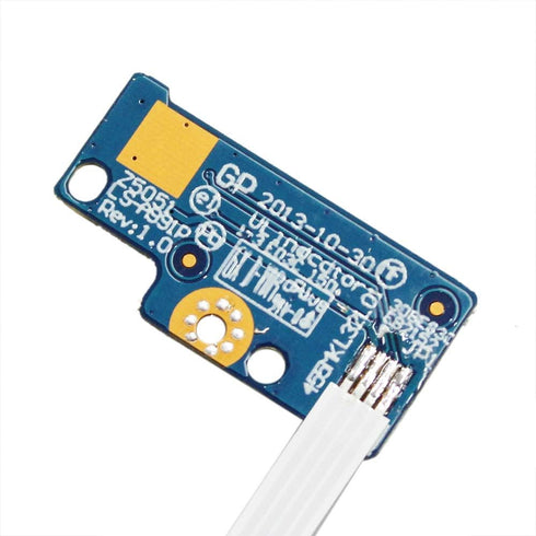 GinTai Power Button Board w/Cable Replacement for HP 15-r138ca 15-r174ca 15-r011dx 15-r029wm 15-r063nr 15-r181nr 15-r052nr 15-R030WM 15-g071nr 15-...