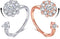 Fidget Rings for Anxiety, Anxiety Spinner Ring for Womens, Discreet Stress Relief Gifts for Daughter from Mom...