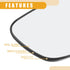 Rear View Mirrors Glass No.CRD100640 - Car Right Side - for LAND ROVER DISCOVERY 1989-2004 Glass Clear - 1 Pc...