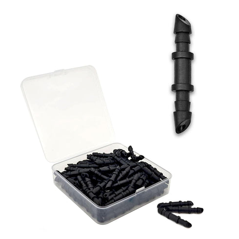 Drip Irrigation Parts, 1/4 Drip Irrigation Fittings Drip Irrigation Kit - Drip Line Connectors 1/4 Barbed Connector Drip Irrigation Connectors Dri...