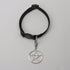 Black Cat Collar with Wiccan Pagan Pentacle Silver Finish On Safety Breakaway Collar Adjustable Neck Size 8 to 12 Inches...