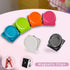 Magnetic clicps-Magnetic Hooks Strong Refrigerator Magnets Whiteboard Wall Fridge Magnetic Memo Note Clips-Multiclolor (8 pcs)...