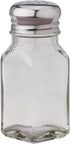 HIC Harold Import Co. Classic Diner Style Salt and Pepper Shaker, Glass, Square, 2.5-Ounce 7004-HIC...