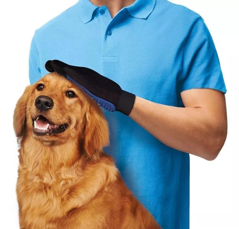 Dog Grooming Gloves for Cats and Dogs, Soft Rubber Pet Grooming Gloves with Comfortable Handle for Cleaning Dirty Paws, Dirty Dog Brushing Gloves ...