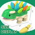 Baby Sensory Montessori Toys for Toddler Learning Educational Dinosaur Games,Fine Motor Skills Sorting Travel Toys, Birthday Gifts for 3 Year Old ...