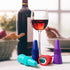 Wine Stoppers,Wine Bottle Stopper,Reusable Wine Bottle Stoppers,4 Pack Multicolor Silicone Wine Stopper for Glass Bottles...