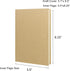 4 Pack A5 Blank Notebook Journal Bulk, 5.7"x 8.2" Hardcover Sketchbook, 120 Sheets/240 pages 100gsm Paper, Unlined Notebooks Kraft Blank Books for...