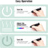 Cordless Soldering Iron Kit, 1200mAh USB Rechargeable Soldering Iron, 3 Temperature Adjustable Wireless Soldering Iron for Small Soldering Project...