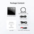 Isobel Bluetooth 5.0 Transmitter Receiver (Optical, 3.5mm AUX, RCA), Low Latency Wireless Audio Adapter Rechargeable Bluetooth AUX Adapter for TV ...