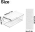 2 Pack Large Transparent Hermit Crab Water Tank with Climbing Ramp, Hermit Crab Aquarium Tank Cage Salt Water Pool Accessories, Hermit Crab Habita...