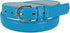 CTM® Women's Leather 1 1/8 Inch Dress Belt, M, Blue...