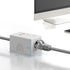 iwillink 1-Port Keystone Jack Surface Mount Box, White 5-Pack...