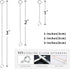 ADMITRY 925 Sterling Silver Necklace Extender,Durable Chain Extenders,Necklace Bracelet Anklet Jewelry Extension for Women (1 2 3 Inch)...