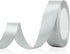 Silver Satin Ribbon for Gift Wrapping1 Inch 25 Yards Easter Ribbon for Crafts Silver Ribbon for Christmas Tree Gray Ribbon for Gift Wrapping Weddi...