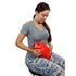Classic Red Rubber Hot Water Bottle, Hot Compress, Pain Relief from Headaches, Cramps, Arthritis, Back Pain, Sore Muscles, Injuries - 2 Quart Capa...